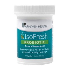 IsoFresh Probiótico para Mujer, Suplemento de Apoyo a la Flora Íntima y Balance Vaginal, Fórmula Femenina para Rutina Diaria
