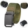 Unbranded Men's Tactical Belt Alloy Quick-Release Buckle Outdoor Adjustable Nylon