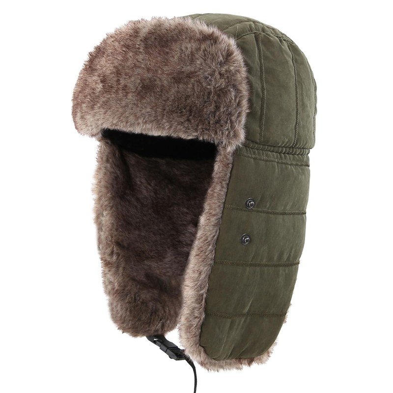 (konekutairu) connectyle Outdoor Unisex Winter Warm Flight Hat Pillow with
