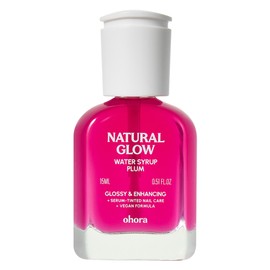 Ohora Natural Glow Water Syrup Nail Strengthener Plum, 15ml, 1 Piece