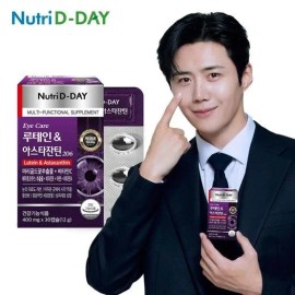 Nutri D Day Eye Care Lutein & Astaxanthin 206 1 Box 30 Capsules None / 뉴트리디데이 아이케어 루테인 앤 아스타잔틴206 1박스 30캡슐 없음