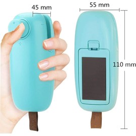 Xrten Portable Mini Heat Seal Machine/Mini Bag Sealer, Hand Foil Sealing Machine, Plastic Sealing Machine, Sealer for Bags