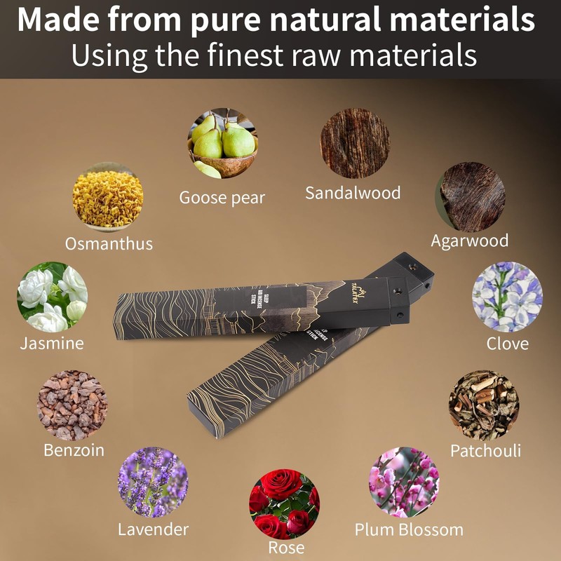 Talatex Sleep Incense Sticks, Traditional Oriental Formula, Natural Ingredients, Long
