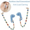 DELORIGIN 2 Pairs of Anti-Loss Earring Bands for Airpods Brass