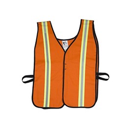 Mutual Industries Fire Retardant Welders Vest, 112LSL, 4X-Large, Orange