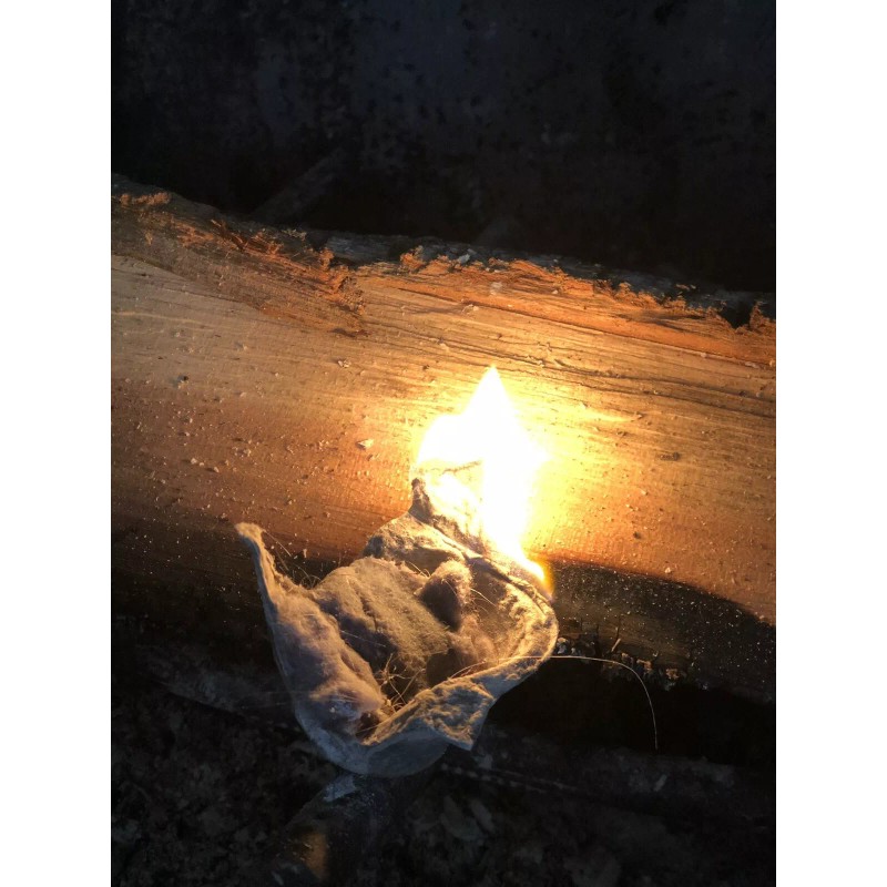 Unbranded Upcycled Dryer Lint Firestarters Pack Of 12 For Camping/Chimin