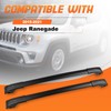 Roof Rack Cross Bars Luggage Carrier Fit for Jeep Ranegade