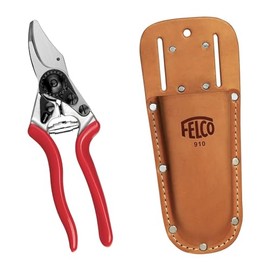 Felco Model 6 secateurs - Compact Pruning Shears with Felco Leather Holster