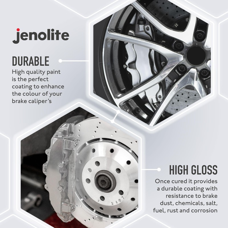 JENOLITE Brake Caliper Paint | Silver | 3 x 400ml