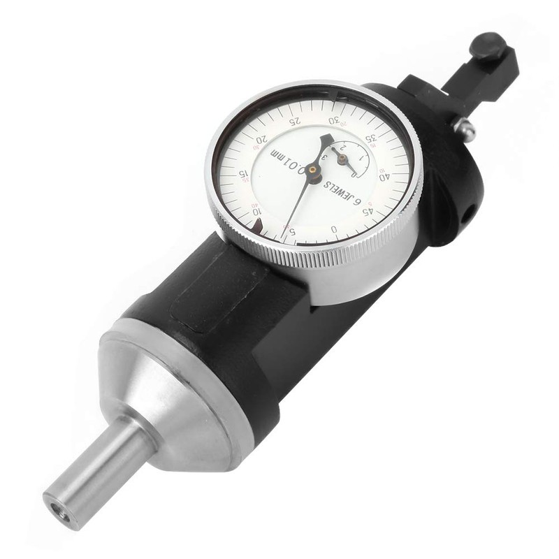 Dial Indicator, 0-3 mm 0.01 mm Centring Display Positioning Aid