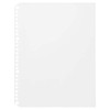 MUJI NAB51A1A Clear Refills Pockets, Translucent, B5, 26 Holes, 10 Sheets