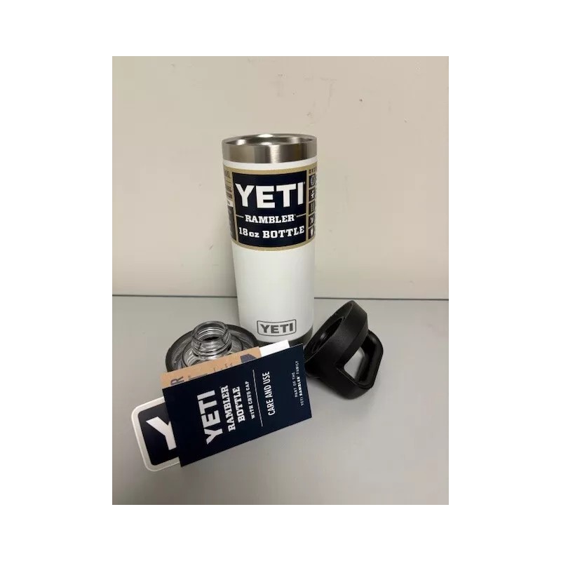 NEW YETI® 18oz Bottle Original Classic White - Brand New