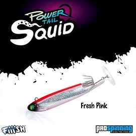 Fiiish - Power Tail Squid - 9,2 cm - Shore - 15G - Fresh Pink - Sth1097