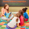 Yuntau 8 Pcs Kids Floor Cushions for Classroom Flexible Round