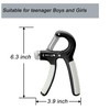 Strengthener Hand Grip Black Kid Boys Girls Teenager Strength Trainer