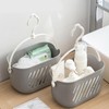Orrdiffi Pack of 2 Shower Baskets for Hanging, Plastic Bath