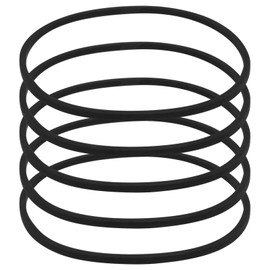 YINETTECH 5PCS Motor Drive Belts Inner Diameter 35mm Motor Rubber Drive Belts Small Motor Accessories for Small Motor Gear Box Pulleys Winding Machines Motor