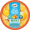 Dole Fruit Bowls Diced Peaches in 100% Juice Snacks, 7oz