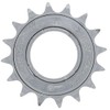SunRace 16 Teeth Free Wheel for Chain - Chrome, 1/2