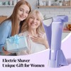 Krofaue Electric Razor for Women, Painless Bikini Trimmer, IPX6