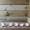 Snowtime 5 Acrylic Robin Lights With Ice White Christmas LEDS