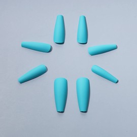 Yheakne Coffin Extra Long Press On Long Ballerina Green False Nails Clip On Luxury Fake Nails Full Cover Acrylic Fake Nails for Women Girls 24 Pieces