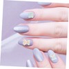 Healeved Flower Nail Art Decor Cute Bear Accents Small Accessories