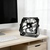 VORZOKISPL Computer Fan Stand - 120mm 140mm PC Fan Desk