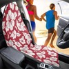 JOAIFO Hawaii Flower Car Seat Towel Cover After Gym Swimming
