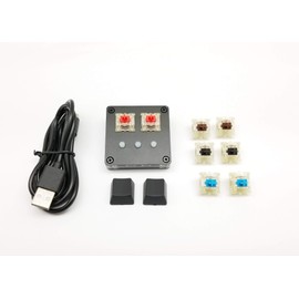 NONO Pro-Version Keypad, compatible with OSU! Rhythm Games Keypad (with 4 Pairs Cherry MX Speed Switch)