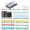 DOCAS 12 Way Fuse Holder with LED Indicator Negative Bus