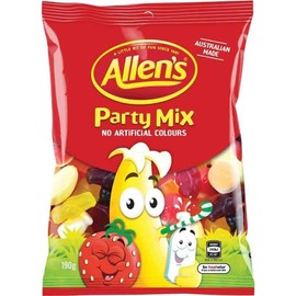 Allens Bulk Allens Party Mix 190g ($4.50 each x 12 units)