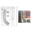 PAVIKE Aquarium Hydrometer, Square, Saltwater Hydrometer, Acrylic Material, Durable, Simple,