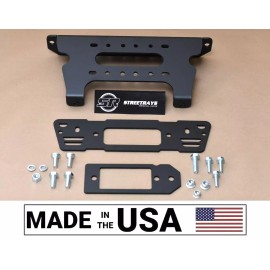 StreetRays [Originals] [SR] Winch Mount 2015-2018 Polaris Diesel Ranger 1000 & Gravely ATLAS JSV