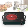 VBGK Electric Cooktop, 1800W Single Burner Induction Cooktop with 9