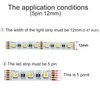 loodyed LED Strip Connector 5 Pin 12mm Kit Include L