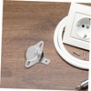 Tofficu 5pcs Thermal Control Thermostat Switch Normally Closed Temperature Sensor