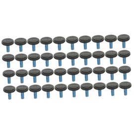 COHEALI 2sets Adjustable Furniture Levelers Threaded Table and Chair Leg Feet with High Toughness for Uneven Floors and Furniture Protection 20pcs*2