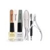 Donna and Nail 8-piece Care Set, including Foot Care Gray
