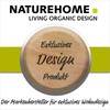 NATUREHOME Olive Wood Kitchen Utensil Cutlery Box - 19 cm