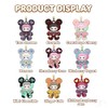 Cute Mini Blind Box Tiny Bear Keychain Collectible Figures