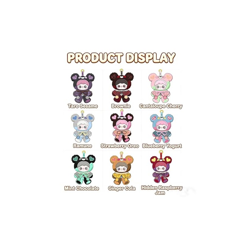 Cute Mini Blind Box Tiny Bear Keychain Collectible Figures