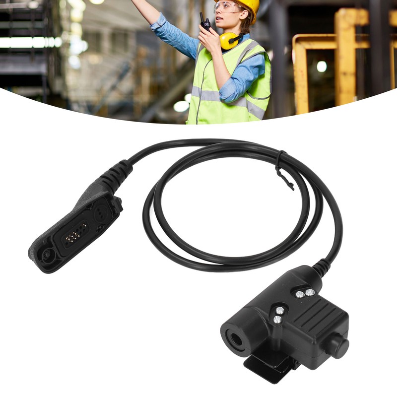 U94 Radio Headset Adapter Intercom Radio Two Way Earpiece Adapter