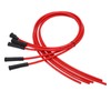 Spark Plug Ignition Wire Set Red High Performance Silicone 1m