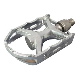 MKS (MT-E Ezy) Pedal, Silver, Left and Right Set