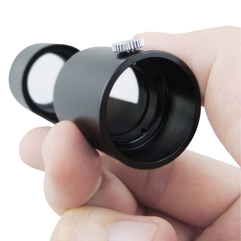 TEKCOPLUS Handheld 80mm Polariscope with Flashlight Jeweler Gemologist Gemstone Tester