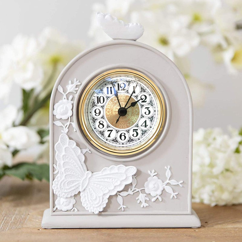 HILLHOME Mini Quartz Clock Insert 2.8 Inch (70 mm) Round