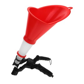 iplusmile Oil Filling Funnel Oil Funnel Draining Funnel Vehicle Funnel Gas Funnel for Cars Coolant Funnel Dispensing Funnel Oil Fill Funnel Kit Automotive Funnel Auto Funnel Red Plastic