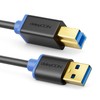 deleyCON 1m USB 3.0 Super Speed Kabel USB A-Stecker zu