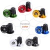 Bnineteenteam Bicycle Handlebar End Plugs, Pack of 2 Aluminium Bicycle